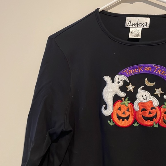 Vintage Halloween Top Petite Large - Picture 3 of 6